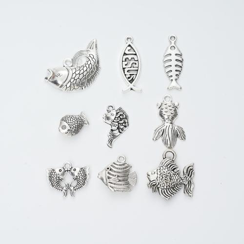 Zinc Alloy Pendants plated DIY Sold By Bag