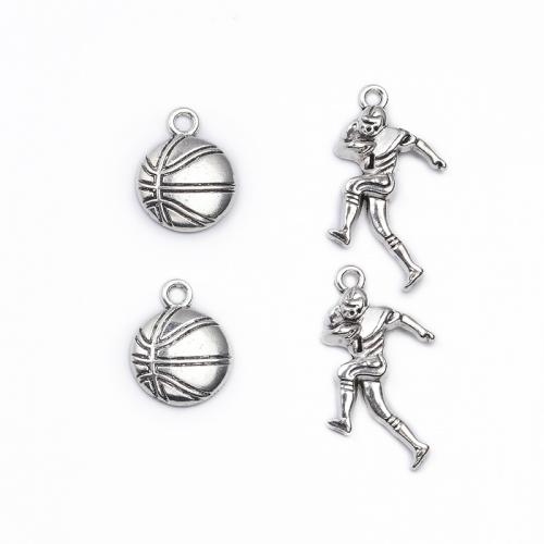 Zinc Alloy Pendants plated DIY Sold By Bag