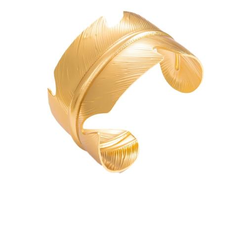 Stainless Steel Bangle 304 Stainless Steel gold color plated fashion jewelry golden Sold By PC