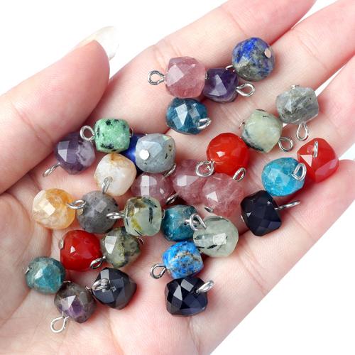 Gemstone Pendants Jewelry Natural Stone DIY Sold By PC