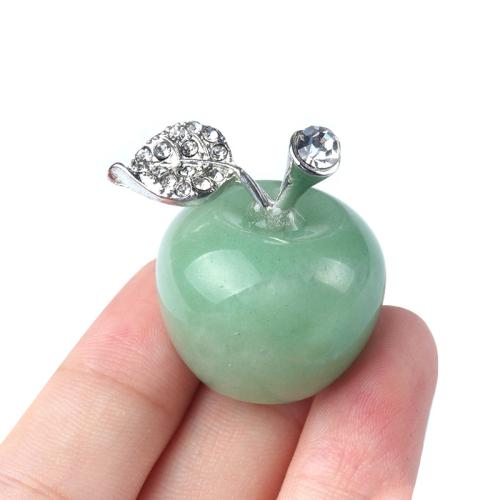 Fashion Decoration Natural Stone with Iron Apple fashion jewelry nickel lead & cadmium free Sold By PC