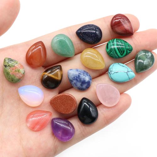 Gemstone Pendants Jewelry Natural Stone Teardrop DIY Sold By PC