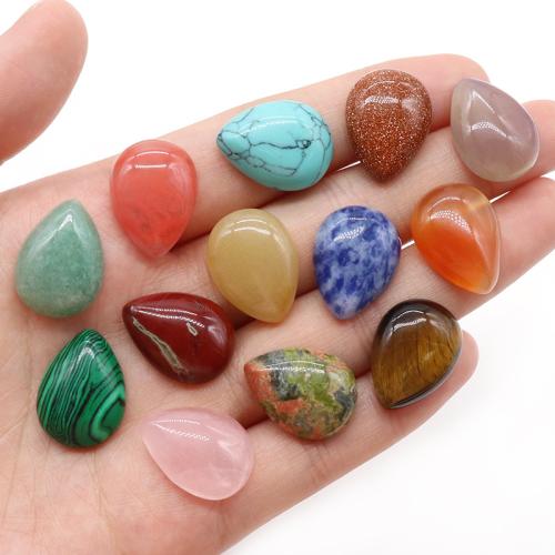 Gemstone Pendants Jewelry Natural Stone Teardrop DIY Sold By PC