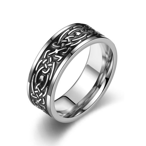 Stainless Steel Finger Ring 304 Stainless Steel anoint fashion jewelry & for man Sold By PC