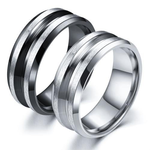 Stainless Steel Finger Ring 304 Stainless Steel frosted fashion jewelry & for man Sold By PC