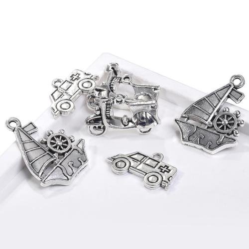 Zinc Alloy Pendants plated DIY Sold By Bag