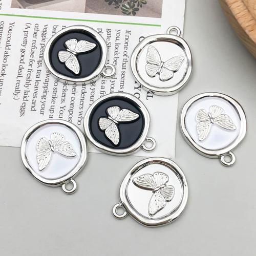 Zinc Alloy Enamel Pendants plated DIY Sold By Bag