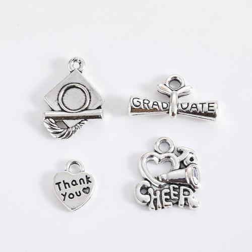 Zinc Alloy Pendants plated DIY Sold By Bag