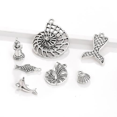 Zinc Alloy Pendants plated DIY Sold By Bag