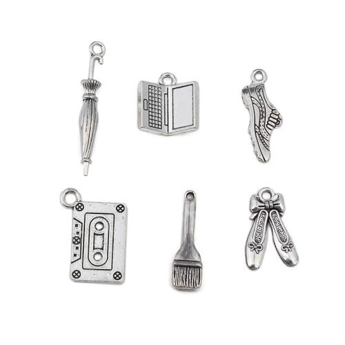 Zinc Alloy Pendants plated DIY Sold By Bag