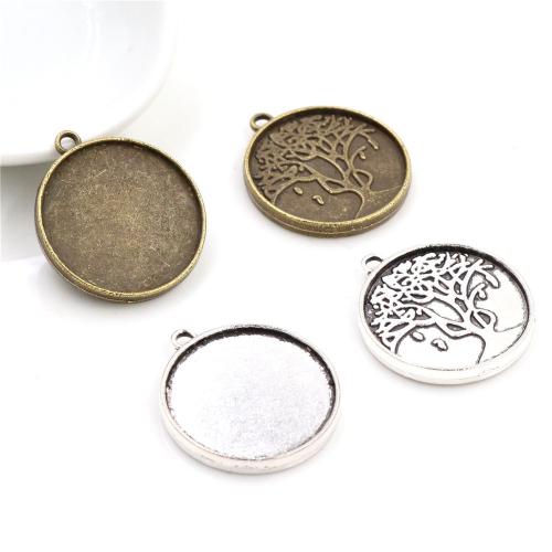 Zinc Alloy Pendant Cabochon Setting plated DIY nickel lead & cadmium free inner mm Approx Sold By Bag