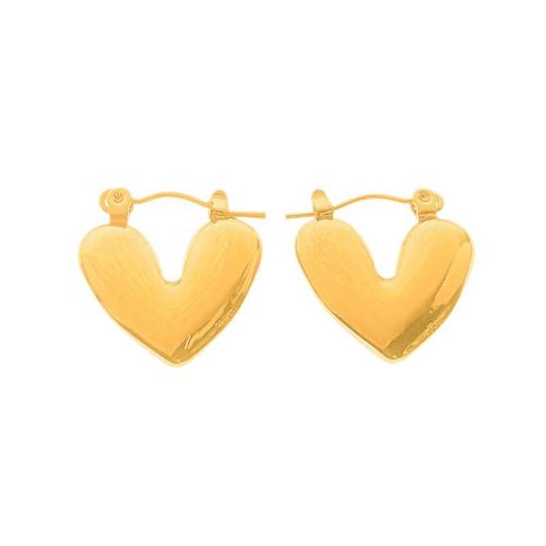 Stainless Steel Lever Back Earring 304 Stainless Steel fashion jewelry & for woman golden Sold By Pair