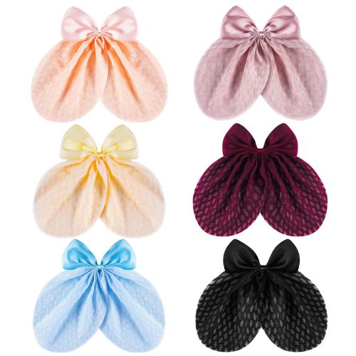 Alligator Hair Clip Cloth Bowknot handmade for woman Sold By PC