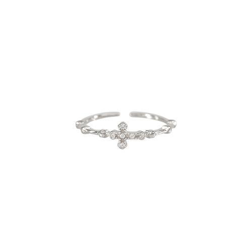 Cubi Circonia Micro Pave anello in ottone, placcato, Micro spianare cubic zirconia & per la donna, nessuno, Venduto da PC