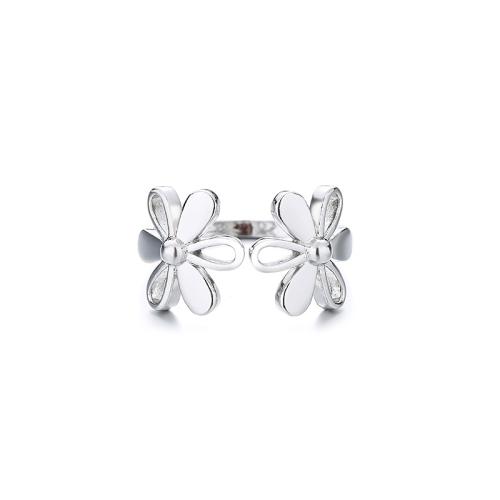 Brass Finger Ring petals plated for woman Sold By PC