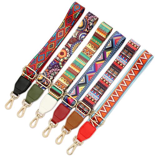 Zinc Alloy Bag Straps with PU Leather & Polyester Adjustable & DIY Width 3.8cm length 80-140cm Sold By PC