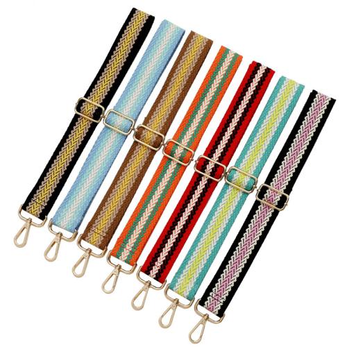 Zinc Alloy Bag Straps with Polyester Adjustable & DIY Width 3.8cm length 78-140cm Sold By PC