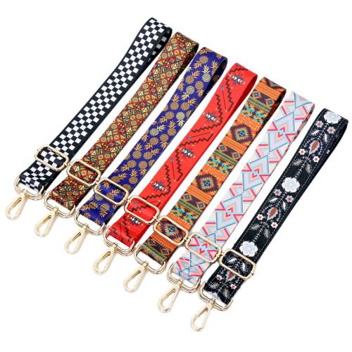 Zinc Alloy Bag Straps with Polyester Adjustable & DIY Width 3.8cm length 80-140cm Sold By PC