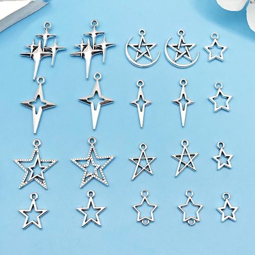 Stainless Steel Pendants 304 Stainless Steel plated DIY Sold By Bag