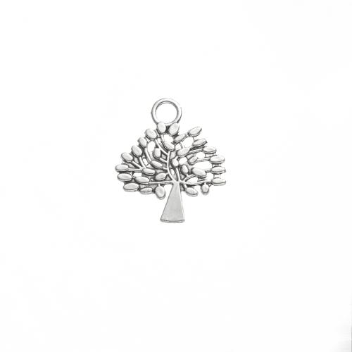 Zinc Alloy Pendants Tree antique silver color plated DIY 1000/G Sold By G