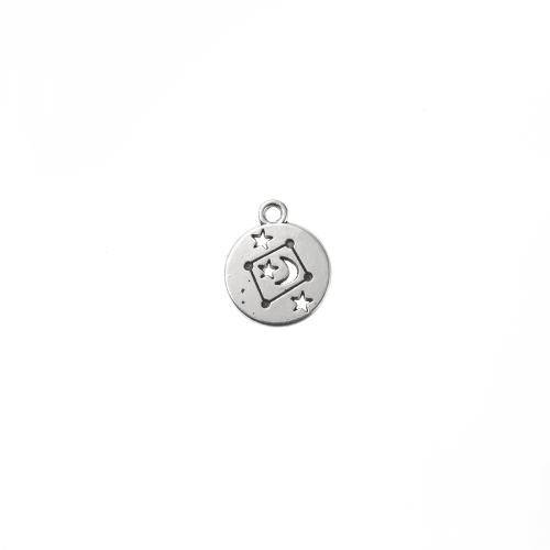 Zinc Alloy Pendler, Måne og stjerne, forgyldt, du kan DIY, 14x2x17mm, 1000/G, Solgt af G