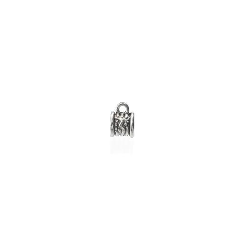 Zinklegering Bail Kralen, Zinc Alloy, plated, DIY, 8x8x11mm, 1000/G, Verkocht door G