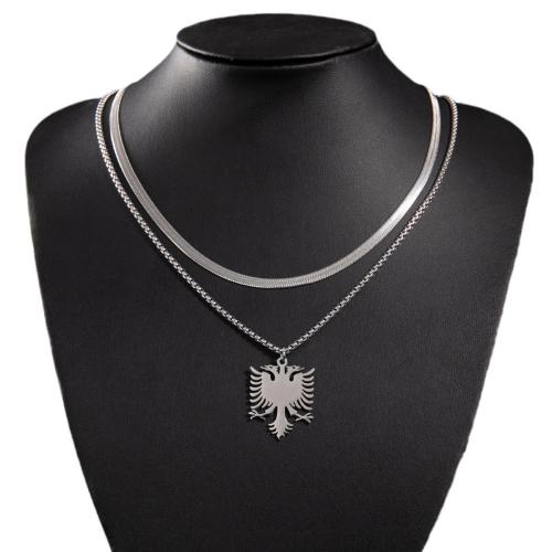 Stainless Steel Jewelry Necklace 304 Stainless Steel fashion jewelry & Unisex Sold By PC