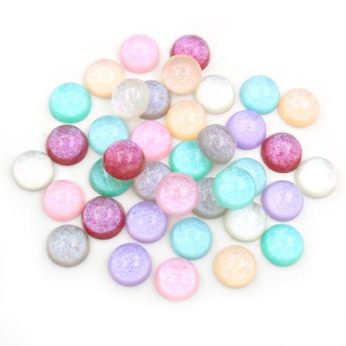 Mode Harts Cabochoner, Dome, DIY, fler färger för val, 12mm, Ca 100PC/Bag, Säljs av Bag