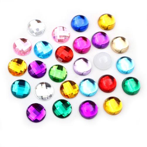 Mode Hars Cabochons, DIY & gemengd, meer kleuren voor de keuze, 12mm, Ca 100pC's/Bag, Verkocht door Bag