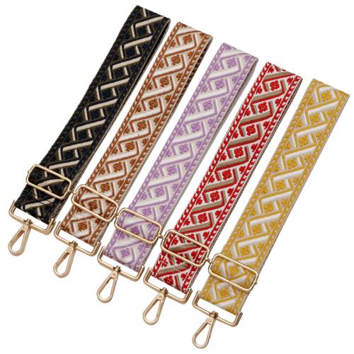 Zinc Alloy Bag Straps with Polyester Adjustable & DIY Width 5cm length 78-140cm Sold By PC