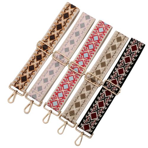 Zinc Alloy Bag Straps with Polyester Adjustable & DIY Width 5cm length 75-130cm Sold By PC