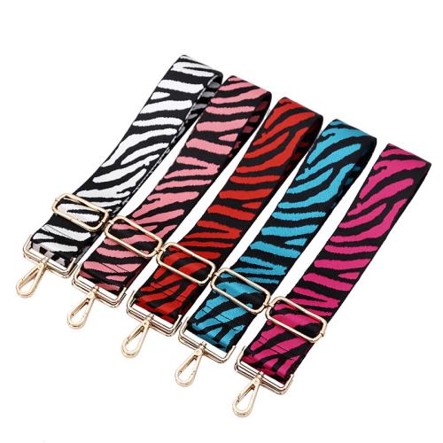 Zinc Alloy Bag Straps with Nylon Adjustable & DIY Width 5cm length 80-130cm Sold By PC