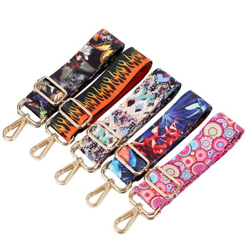 Zinc Alloy Bag Straps with Polyester Adjustable & DIY Width 3.8cm length 80-140cm Sold By PC