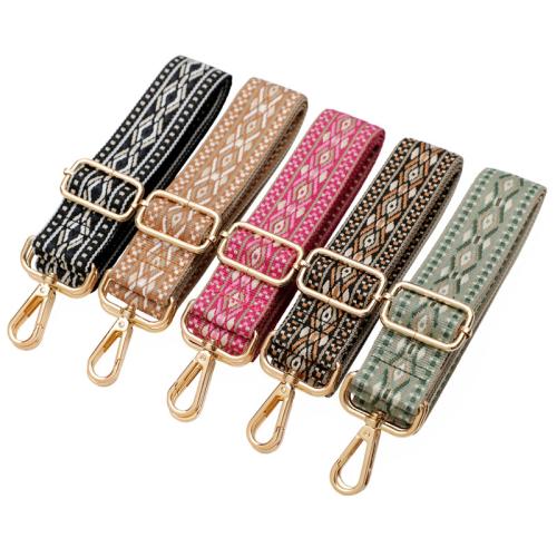 Zinc Alloy Bag Straps with Polyester Adjustable & DIY Width 3.8cm length 78-140cm Sold By PC