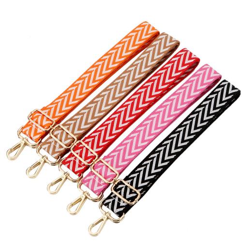 Zinc Alloy Bag Straps with Cotton Thread Adjustable & DIY Width 3.8cm length 80-140cm Sold By PC