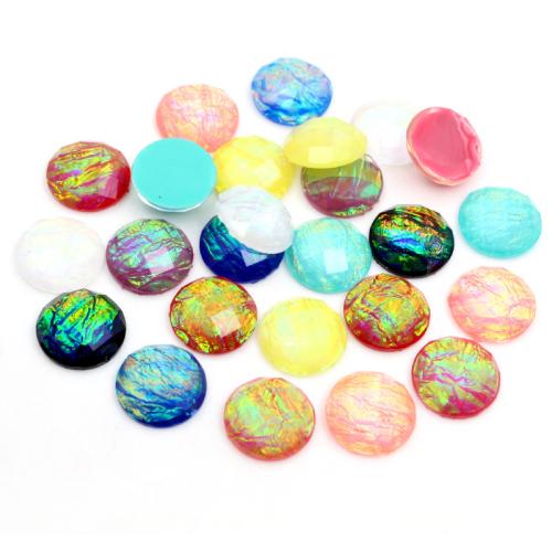 Fashion Resin Cabochons Dome DIY 12mm Approx Sold By Bag