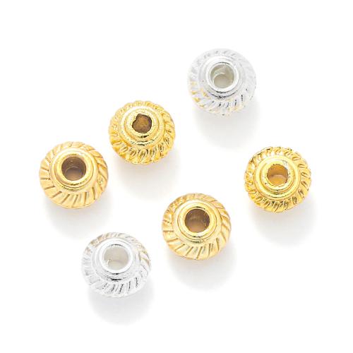 真鍮ジュエリービーズ, 銅, メッキ, DIY, 無色, ニッケル、鉛、カドミウムフリー, 4.80mm, 売り手 パソコン