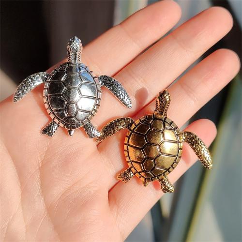 Zinc Alloy Brooches Turtle plated fashion jewelry nickel lead & cadmium free Sold By PC