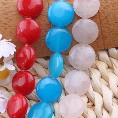 Grânulos de gemstone jóias, Pedra natural, DIY & materiais diferentes para a escolha, Mais cores pare escolha, 16mm, Aprox 26PCs/Strand, vendido por Strand