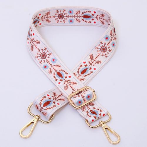 Zinc Alloy Bag Straps with Polyester Adjustable & DIY Width 3.8cm length 80-140cm Sold By PC