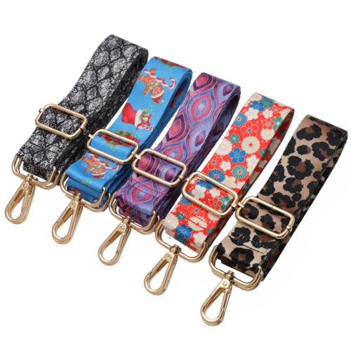 Zinc Alloy Bag Straps with Polyester Adjustable & DIY Width 3.8cm length 78-140cm Sold By PC