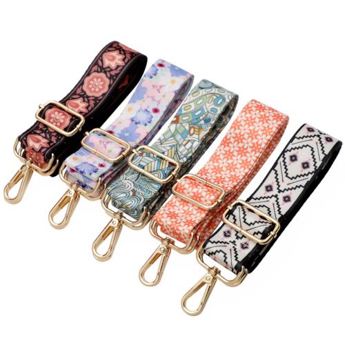 Zinc Alloy Bag Straps with Polyester Adjustable & DIY Width 3.8cm length 78-140cm Sold By PC