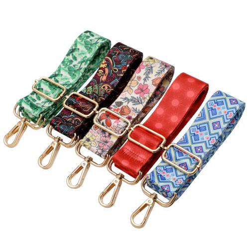 Zinc Alloy Bag Straps with Polyester Adjustable & DIY Width 3.8cm length 78-140cm Sold By PC