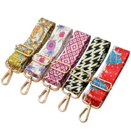 Zinc Alloy Bag Straps with Polyester Adjustable & DIY Width 3.8cm length 78-140cm Sold By PC