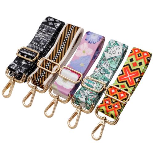 Zinc Alloy Bag Straps with Polyester Adjustable & DIY Width 3.8cm length 78-140cm Sold By PC