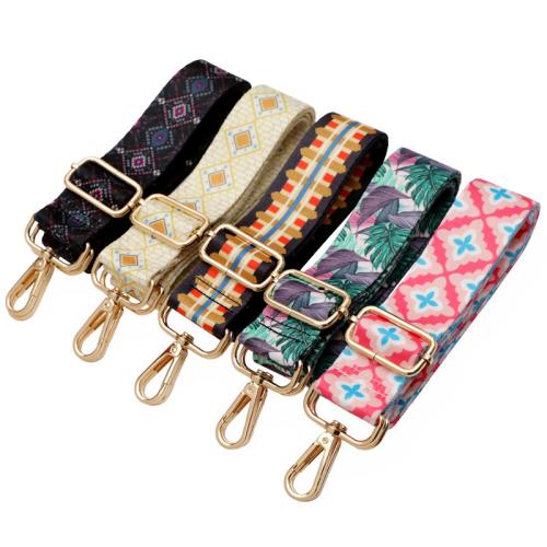 Zinc Alloy Bag Straps with Polyester Adjustable & DIY Width 3.8cm length 78-140cm Sold By PC