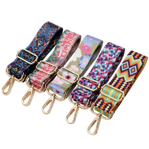 Zinc Alloy Bag Straps with Polyester Adjustable & DIY Width 3.8cm length 78-140cm Sold By PC