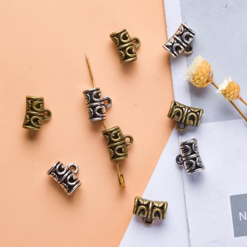 Zinc Alloy Bail Beads plated DIY Sold By Bag