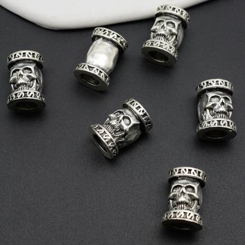 Zinc Alloy Jewelry Beads antique silver color plated DIY Sold By Bag