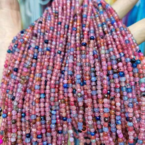 Agate Beads DIY mixed colors 3mm Sold Per Approx 38 cm Strand